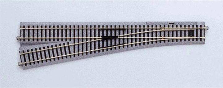 Produktbild Kato H0 Weiche manuell, links 343 mm mit R867-10° Kurve (Spur H0)