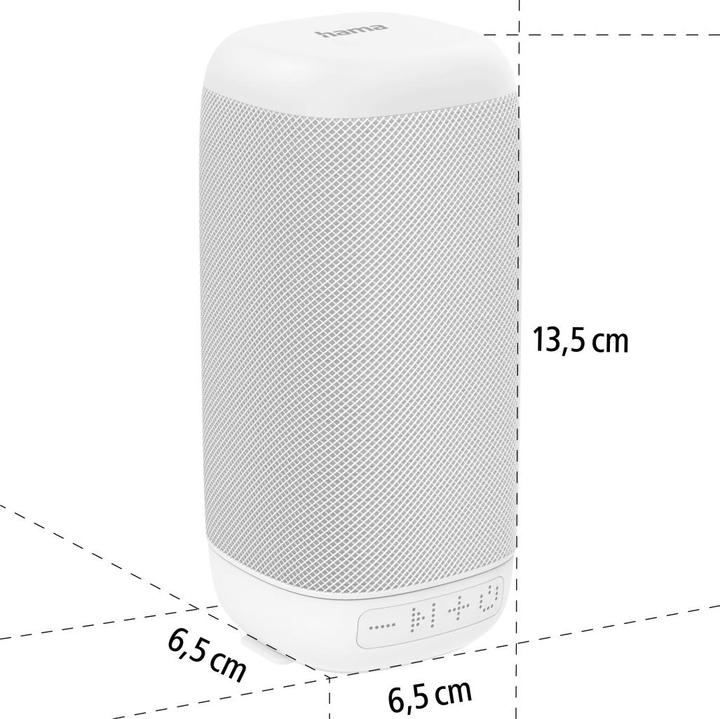 Image du produit Hama Haut-parleur mobile Bluetooth Tube 2.0 (8 h, Fonctionnement sur piles)