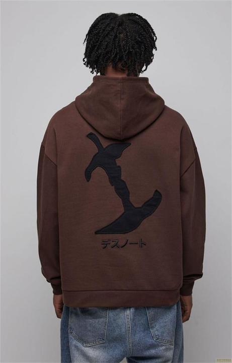 Immagine prodotto Maglia con cappuccio Death Note Graphic Brown (XL) (XL)
