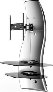 Image du produit Meliconi Ghost Design 2000 Rotation - Support mural pour TV - metallic silver (63", 30 kg)