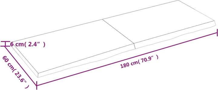 Image du produit VidaXL Emerald (180 x 60 x 6 cm)