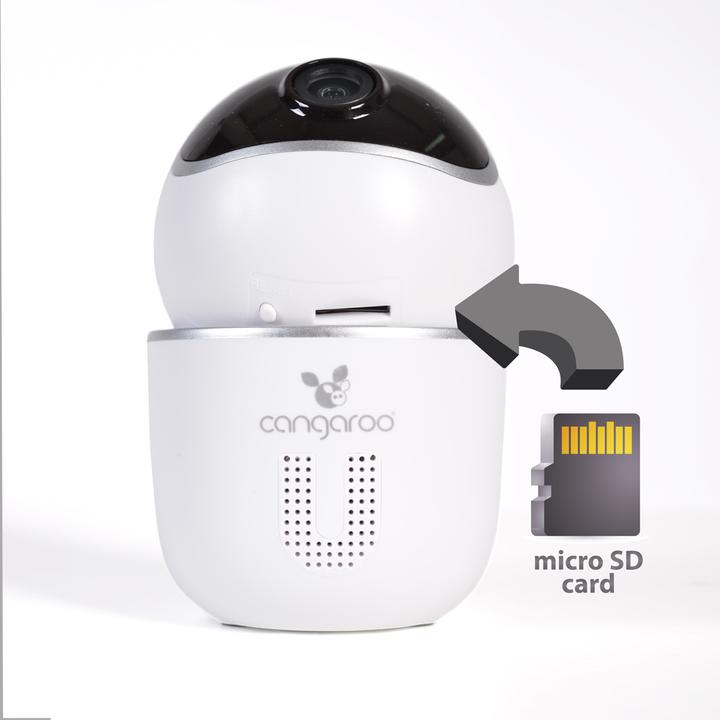 Produktbild Cangaroo Babyphone Hype, Wi-Fi/Lan (Babyphone mit Kamera, 300 m)