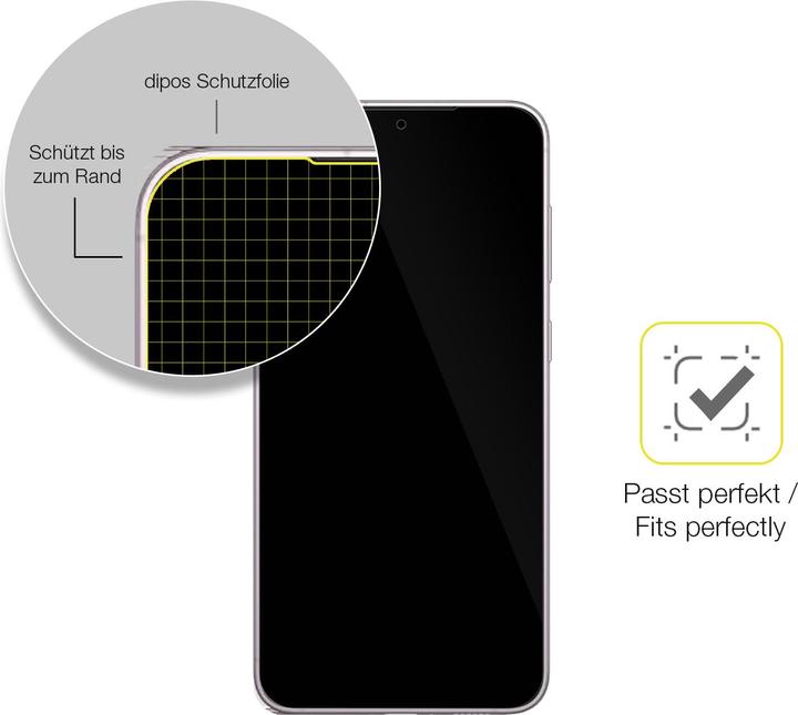 Image du produit Dipos Film de Protection d’écran Full-Cover 3D (1 pièce(s), Samsung Galaxy S23+)