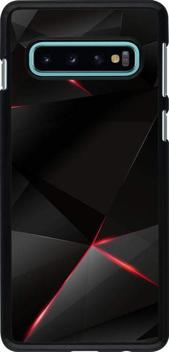 black red