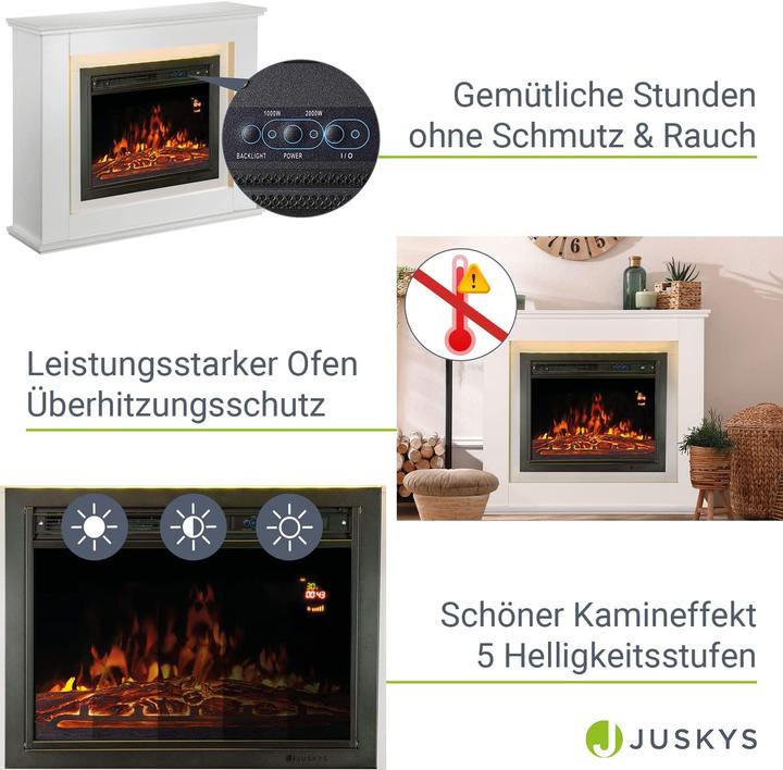 Produktbild Juskys Elektrokamin