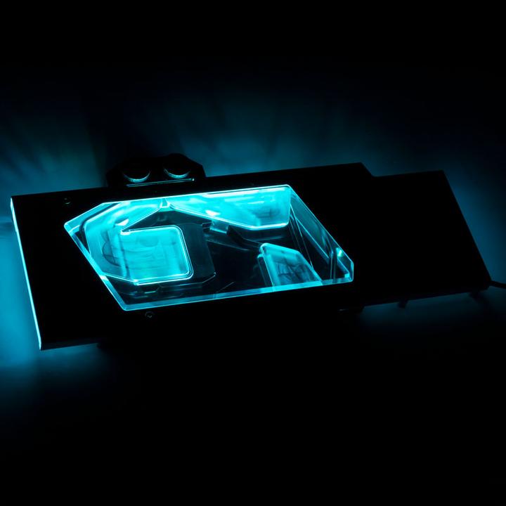 Actual product image Watercool Heatkiller IV for Radeon RX 5700 XT, RGB - Acrylic + Nickel
