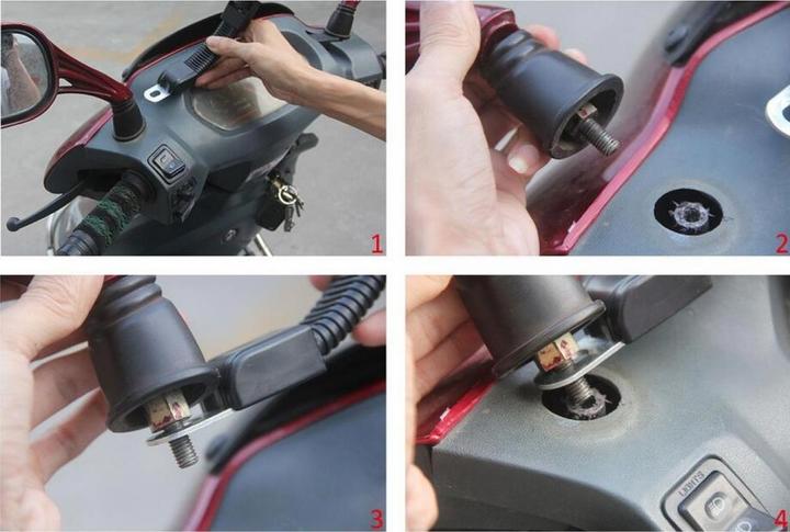 Actual product image G-Case Universal Bike Smartphone Motorcycle Mount (mobile phones up to 145x80mm)