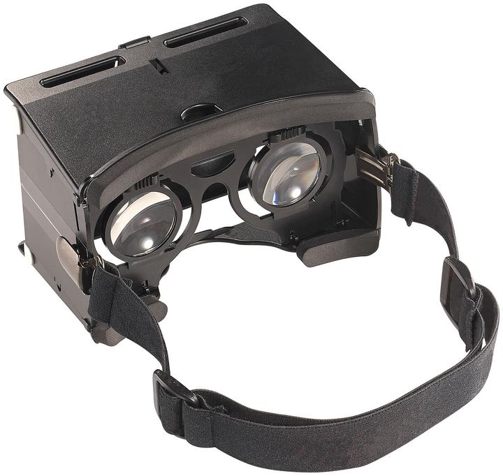 Actual product image Auvisio Foldable Mini Travel Virtual Reality Glasses 3D for Smartphones