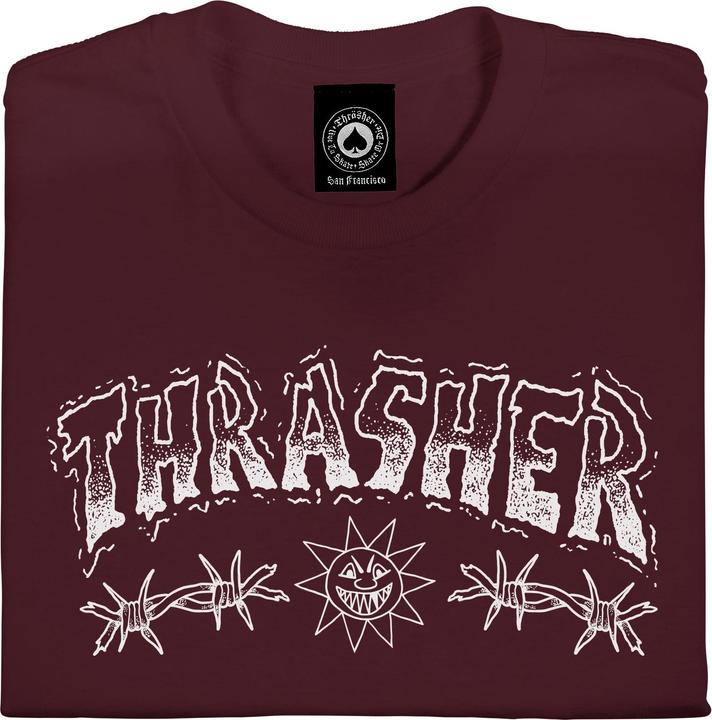 Actual product image Thrasher Barbed Wire by Mike Gigliotti Longsleeve (S)