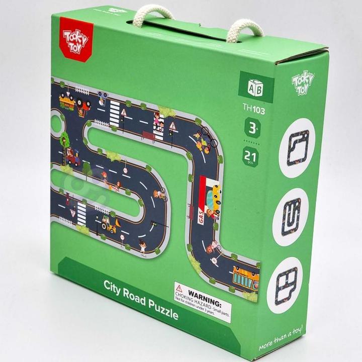 Produktbild Tooky Toy Spielzeug Autobahn (Englisch)