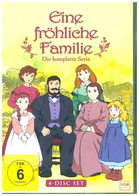 Eine fröhliche Familie - Die komplette Serie (4 DVDs) (DVD, Deutsch)