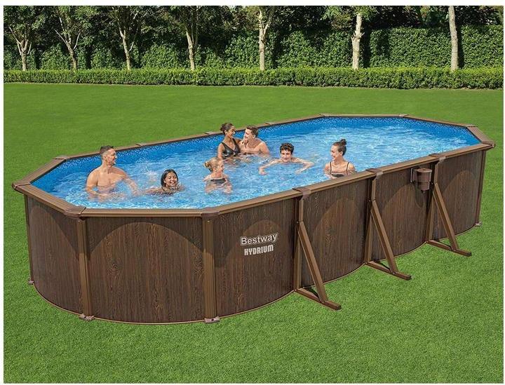 Immagine prodotto Bestway Set piscina ovale Hydrium 730x360x130cm (730 x 360 x 130 cm)