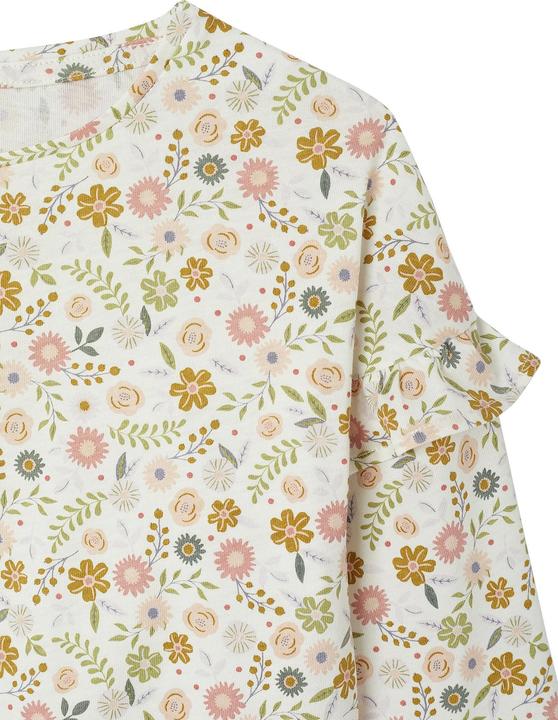 Produktbild Vertbaudet 2er-Pack Mädchen Schlafanzüge FLOWER POWER, lang & kurz, Recycling-Baumwolle (158)