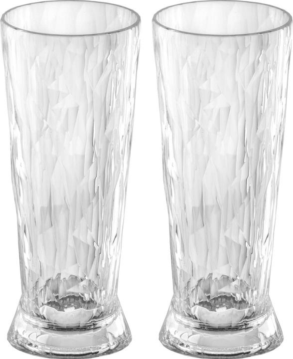 Koziol Bicchiere da birra Superglas Club No. 10, 300 ml, 2 pezzi (0.30 l, 2 x)