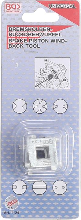 Actual product image BGS Brake Piston Reset Tool 10 mm (3/8") (Hand brake, Brake kit, 1)