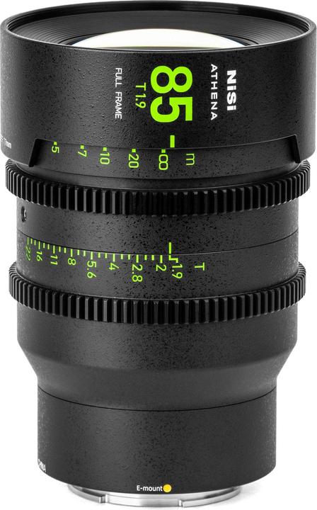 Immagine prodotto Nisi Kit di obiettivi cinema full frame ATHENA PRIME - 14 mm, 25 mm, 35 mm, 50 mm, 85 mm + custodia (C-mount)