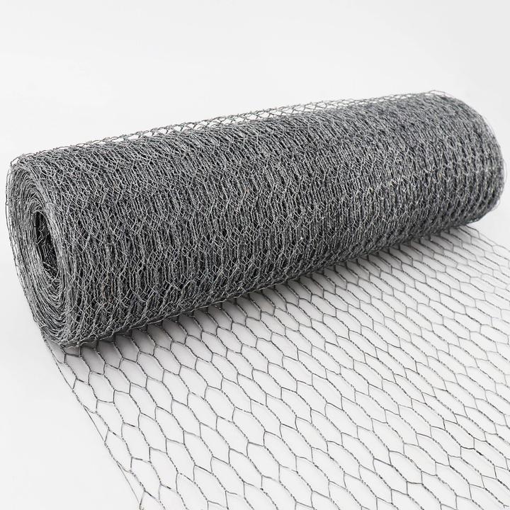 Image du produit Aquagart 200m Sechseckgeflecht Hühnerzaun Kaninchendraht Hasengitter Hasendraht 100cm