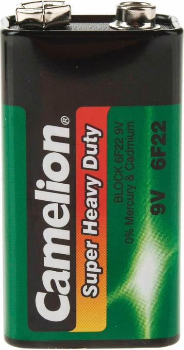 Immagine prodotto Camelion Blocco 9VZinco-carbonio (1 pz., 9V Block, 400 mAh)
