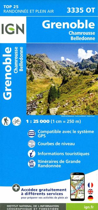 Produktbild 3335ET le Bourg d'Oisans, l'Alpe d'Huez, Grandes Rousses, Sept Laux