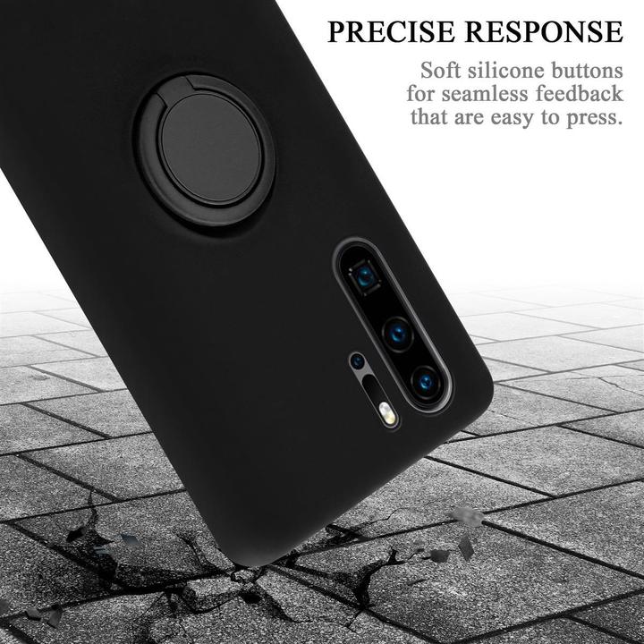 Productafbeelding Cadorabo TPU Vloeibare Ring Silicone Hoesje (Huawei P30 Pro)