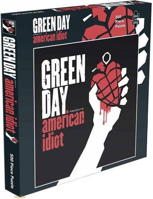 Actual product image Rock Saws American Idiot (500 Piece Jigsaw Puzzle) (500 pieces)
