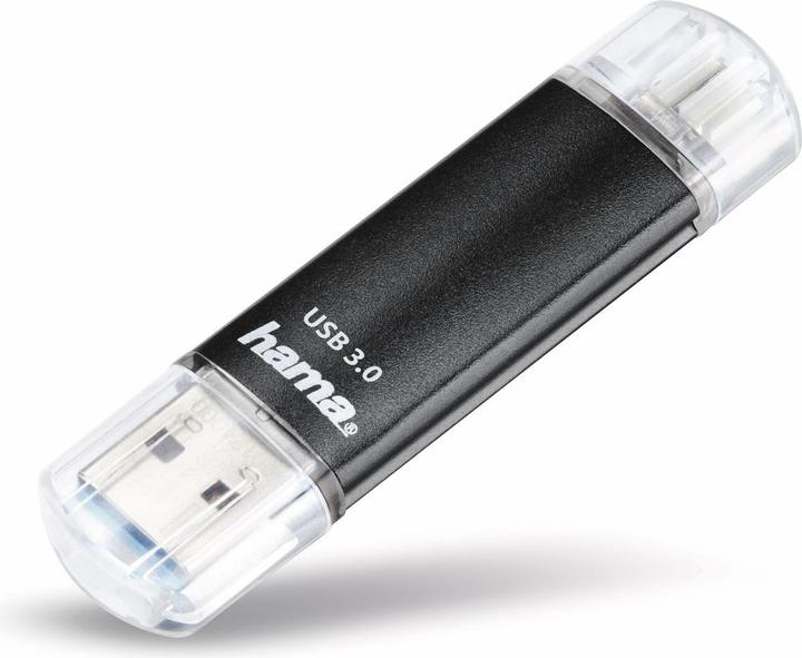 Actual product image Hama Laeta Twin (32 GB, Micro USB, USB 3.0, USB-A)