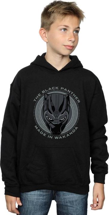 Actual product image Boys Black Panther Made in Wakanda Hoodie (152, 158)