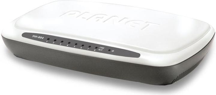 Image du produit Planet Switch desktop fast ethernet 10/100 Mbps (8 Ports)