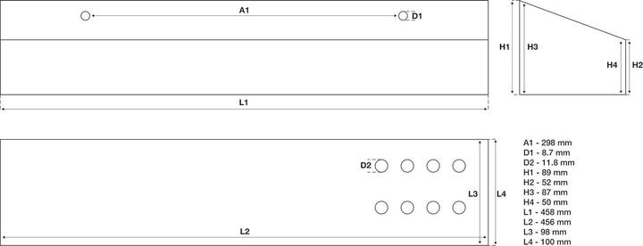 Produktbild BGS Ablagefach für Werkstattwagen für Art. 2001, 4204, 4205, 4206