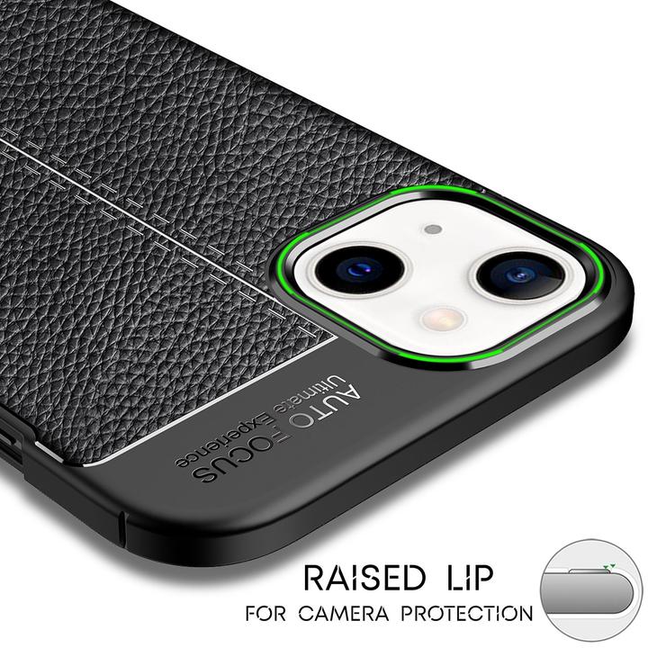 Immagine prodotto Nalia Custodia per cellulare in silicone con aspetto in pelle (Apple iPhone 13 mini)