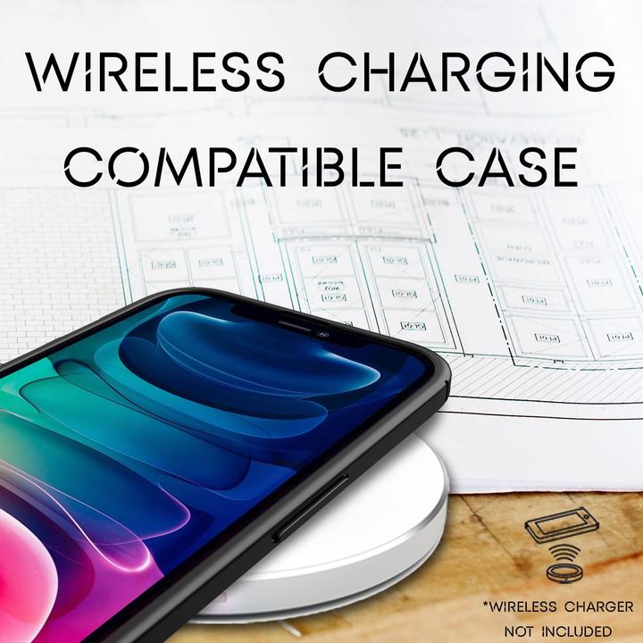 Actual product image Nalia Leather Look Silicone Cell Phone Case (Apple iPhone 13)