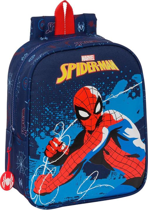 Image du produit Spiderman Sac à dos pour enfants Spider-Man Néon Bleu marine 22 x 27 x 10 cm