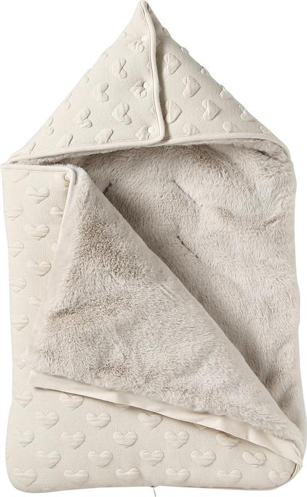 Image du produit Vertbaudet Warmer Baby Ausfahrsack mit Jacquard-Herzen