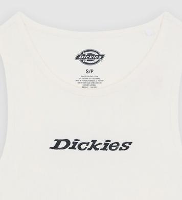 Actual product image Dickies Rib Top W Egret (S)