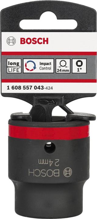 Produktbild Bosch Professional Zubehör Steckschlüsseleinsatz, SW 36 mm, L 62 mm, 54 mm, M24, 56,5 mm (36 mm)