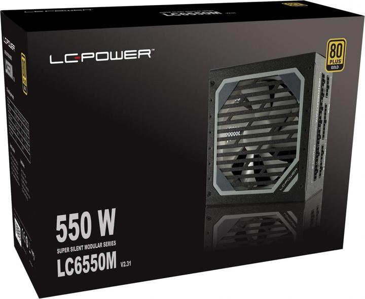 Actual product image LC-Power Power supply LC6550M V2.31 550 W (550 W)