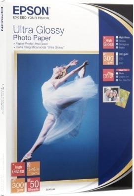 Epson Ultra Glossy Photo 13x18cm S041944 Stylus DX 3800 300g Blatt (300 g/m², 13 x 18 cm, 50 x)