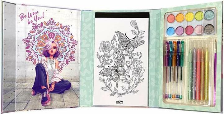 Actual product image WOW Mandala Art Set Glitter it up!