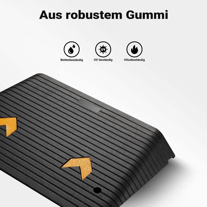 Produktbild Wiltec Schwellenrampe Gummi