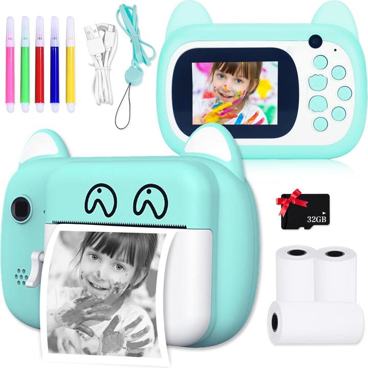 Immagine prodotto Supbro Macchina fotografica per selfie per bambini in blu B