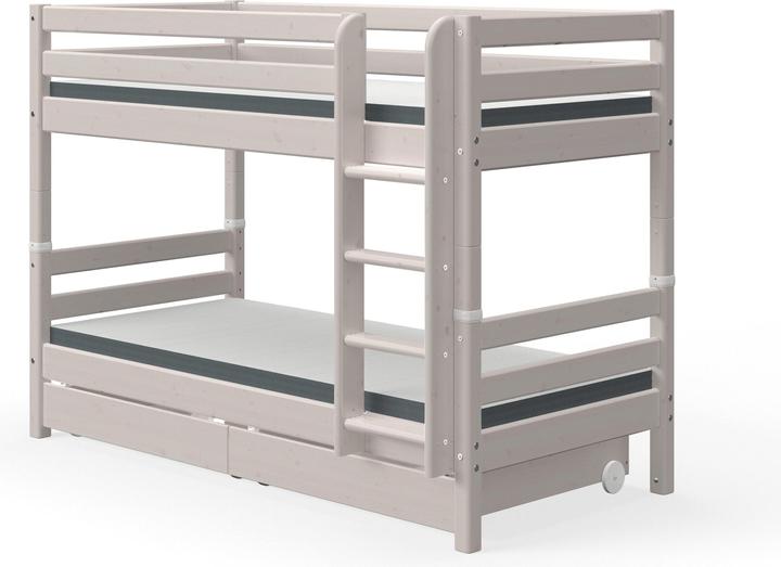 Flexa Letto a castello classico con 2 cassetti (90 x 200 cm)