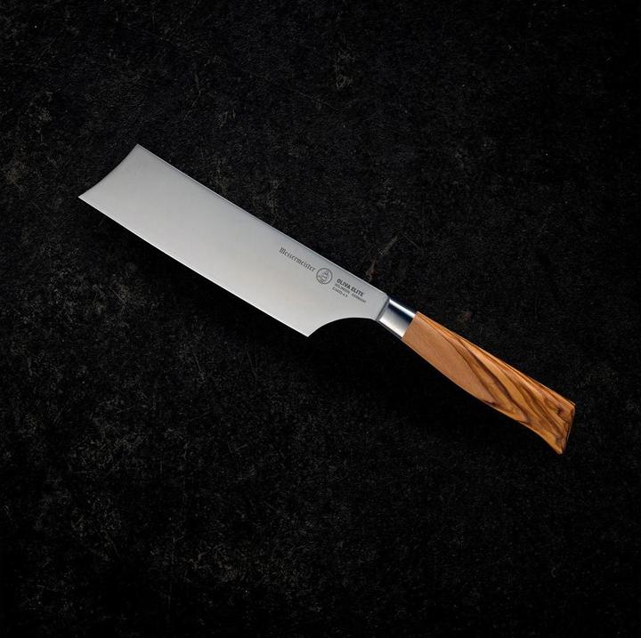 Actual product image Messermeister Paring knife Oliva Elite 16.5 cm, Nature/Silver (16.50 cm)