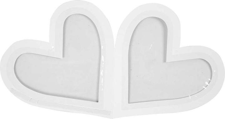 Actual product image Creativ Company Heart frame cardboard 18x18cm, 16pcs. (230 g/m², 16 x)