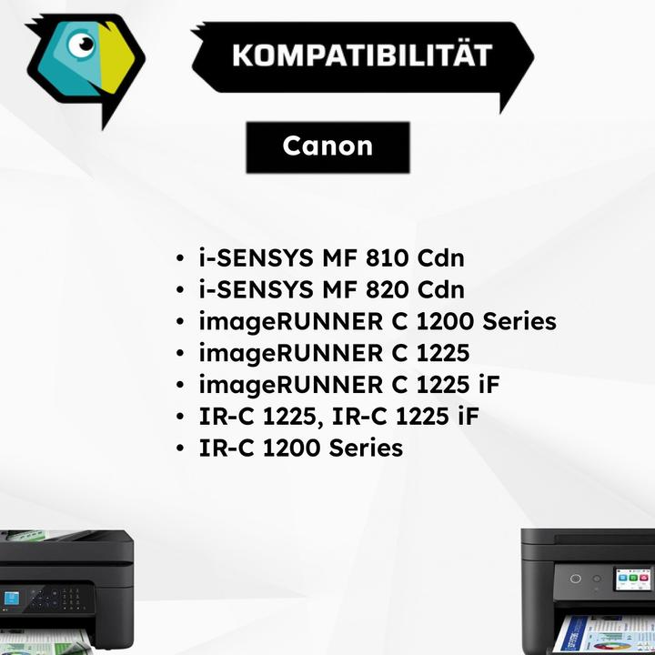 Immagine prodotto Inkadoo Toner Compatibile con il toner Canon 9451B001 / 034, Giallo (Y)