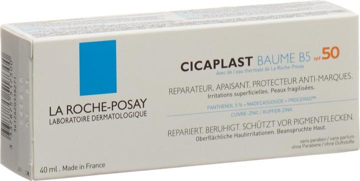Image du produit La Roche Posay Cicaplast Baume B5 (40 ml, Crème 24h, SPF 50)