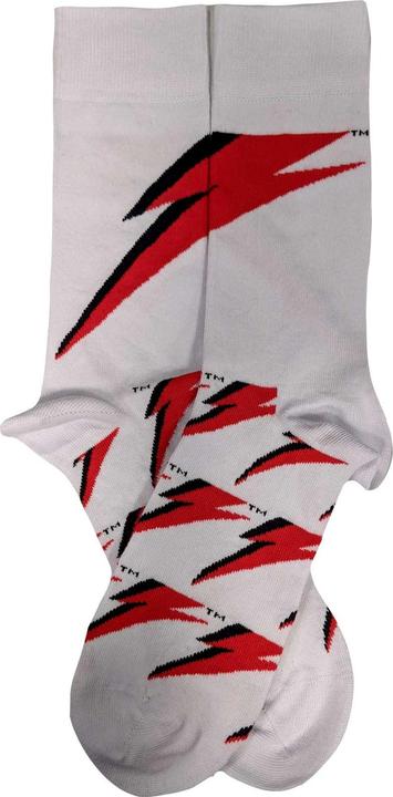 Actual product image David Bowie Unisex Adult Flash Socks (40.5 - 44.5)