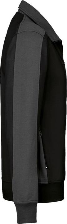 Image du produit Hakro Veste de sweat Contrast Perf noir/anthracite Gr.M (M)