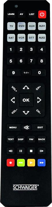 Produktbild Schwaiger UFB4801 031 (Universal Fernbedienung, Infrarot)