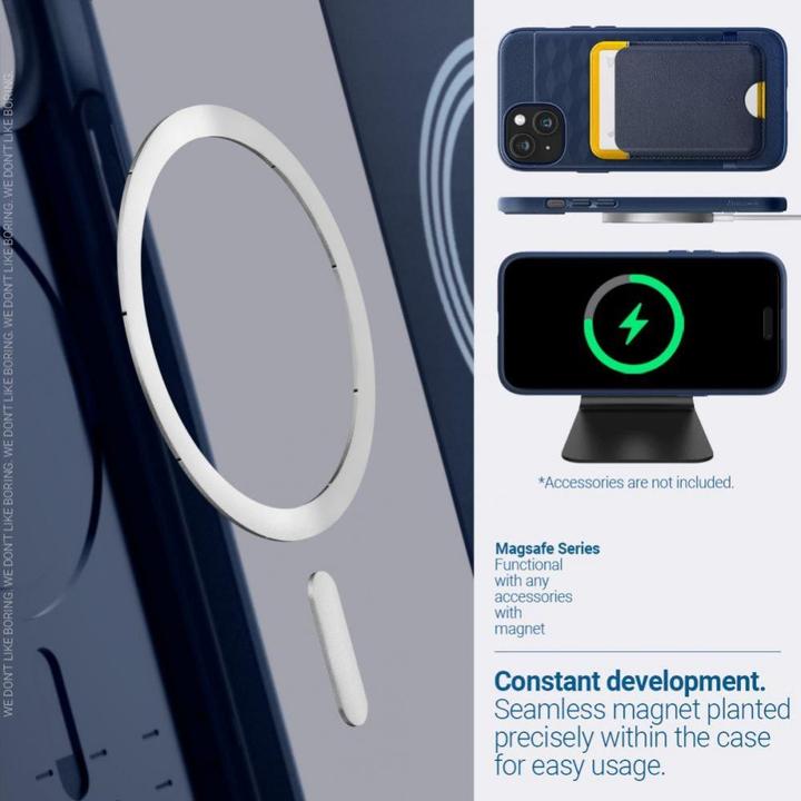 Image du produit Caseology Parallax Mag Magsafe Iphone 15 Bleu Nuit (Apple iPhone 15)