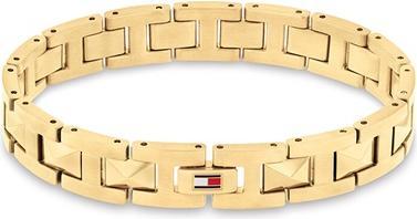 Tommy Hilfiger Men's Gold Plated Geometric Bracelet 2790567